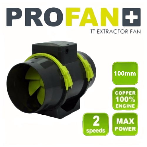 Exaustor ProFan Highpro TT Extractor Fan 100mm - 220v
