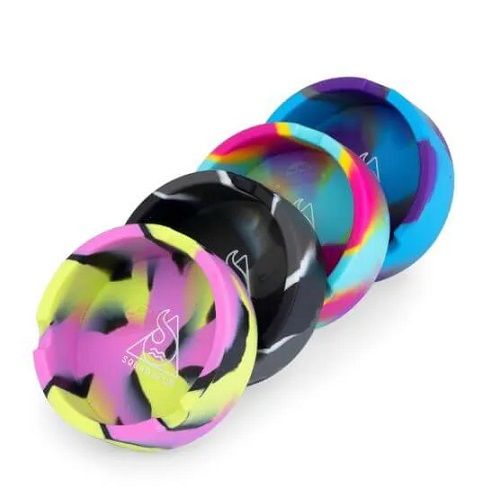 Cinzeiro de Silicone Redondo Squadafum - Tie Dye