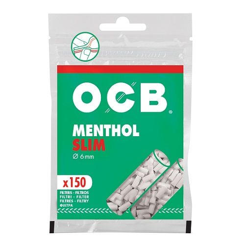 Filtro OCB Menthol 6mm c/ 150