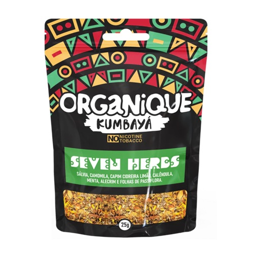 Kumbaya Organique - Sem Nicotina - Seven Herbs 25g