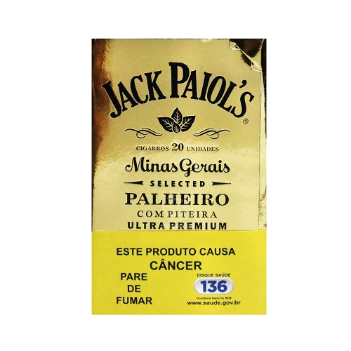 Palheiro de Tabaco Jack Paiol's Gold - c/ 20