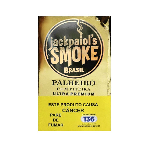 Palheiro de Tabaco Jack Smoke - Gold - c/ 20