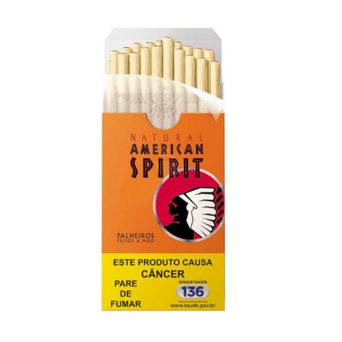 Palheiro de Tabaco American Spirit c/ 20