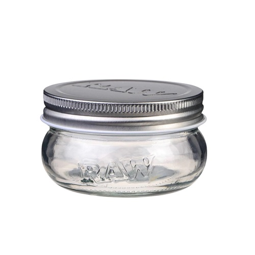 Pote de Vidro Hermtico - Raw Mason Jar 170ml