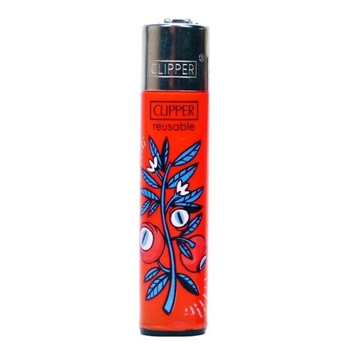 Isqueiro Clipper Maxi Collect - Strange Flowers2 - 1