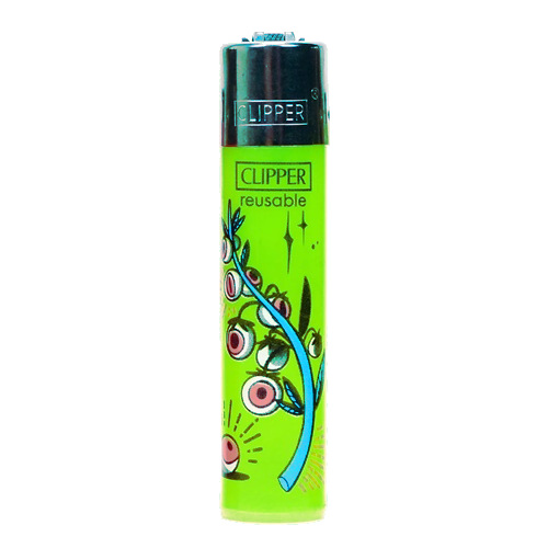 Isqueiro Clipper Maxi Collect - Strange Flowers2 - 3