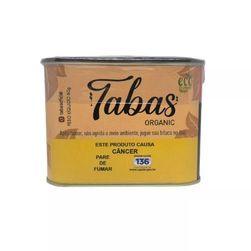 Tabaco Orgnico Tabas - Lata 60g