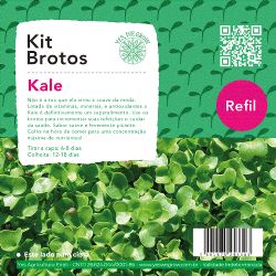Refil para Kit Brotos Kale Yes We Grow