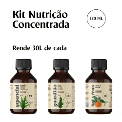Kit Nutrio Concentrada c/ 3 - 150ml cada - Yes We Grow