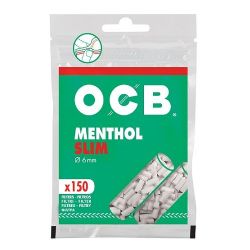 Filtro OCB Menthol 6mm c/ 150