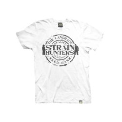 Camiseta Strain Hunters Seed Bank Branca Logo - Preta